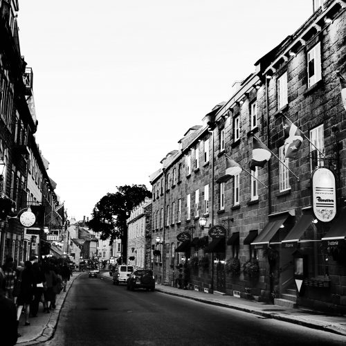 Quebec bw
